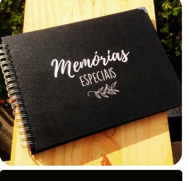 Scrapbook Preto A6