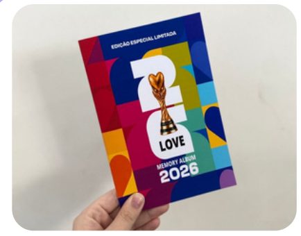 Álbum de figurinhas - Copa do Amor